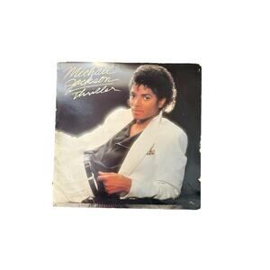 Thriller Album, Michael Jackson, Record, Vinyl, QE-38112. 1982